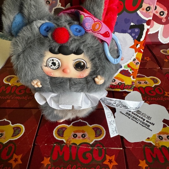 Migo Little Troublemaker Series Plush Pendant - New - Pick One! - Picture 11 of 14